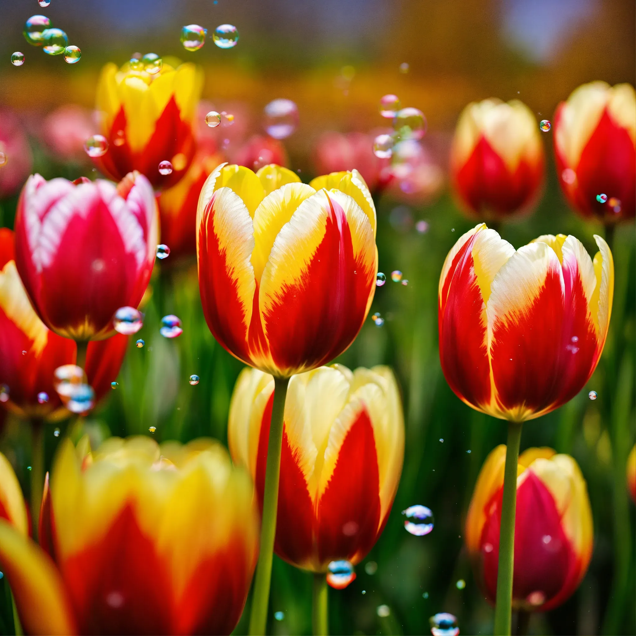 Arrangement with yellow sunflowers and orange marigolds
